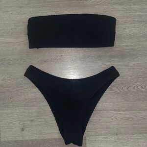 H&M Black Bikini Top